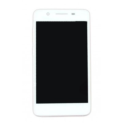 Lcd With Touch Screen For Micromax Canvas Knight 2 E471 White By - Maxbhi Com
