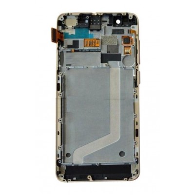 Lcd With Touch Screen For Micromax Canvas Knight 2 E471 White By - Maxbhi Com