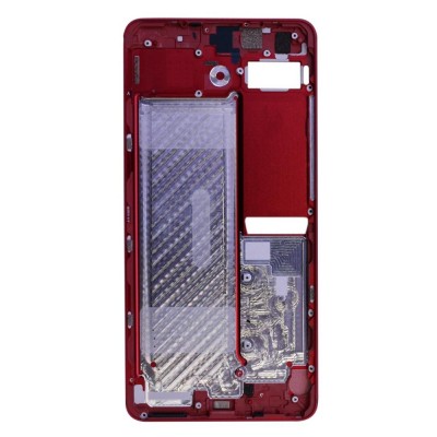 Back Panel Cover For Meizu Pro 7 Red - Maxbhi Com
