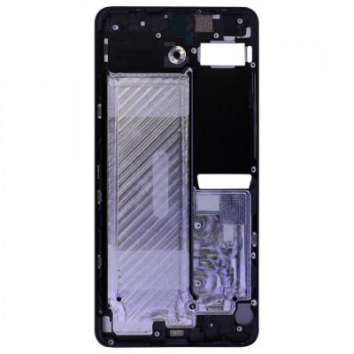 Back Panel Cover For Meizu Pro 7 Black - Maxbhi Com