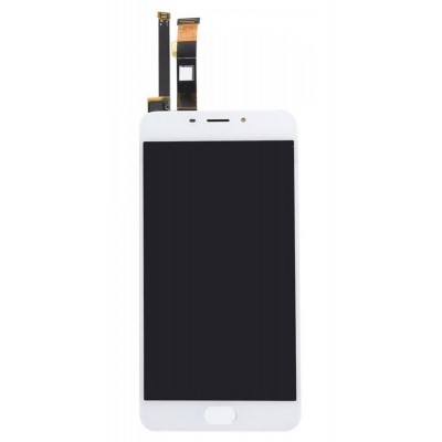 Lcd With Touch Screen For Meizu M3e White By - Maxbhi Com