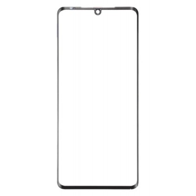 Replacement Front Glass For Lg Velvet Black By - Maxbhi Com