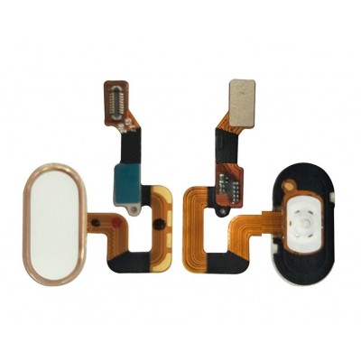 Home Button Complete For Meizu M3 Max Champagne By - Maxbhi Com