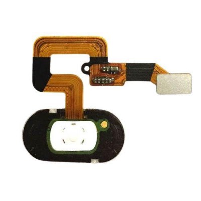 Home Button Complete For Meizu M3 Max White By - Maxbhi Com