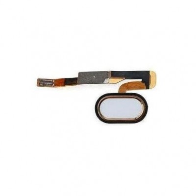 Fingerprint Sensor Flex Cable For Meizu Pro 6 Silver By - Maxbhi Com