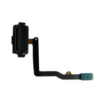 Fingerprint Sensor Flex Cable For Samsung Galaxy J7 Plus Black By - Maxbhi Com