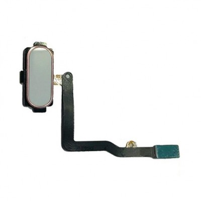 Fingerprint Sensor Flex Cable For Samsung Galaxy J7 Plus White By - Maxbhi Com
