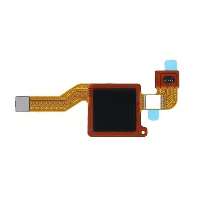 Fingerprint Sensor Flex Cable For Xiaomi Redmi Note 5 Pro Black By - Maxbhi Com