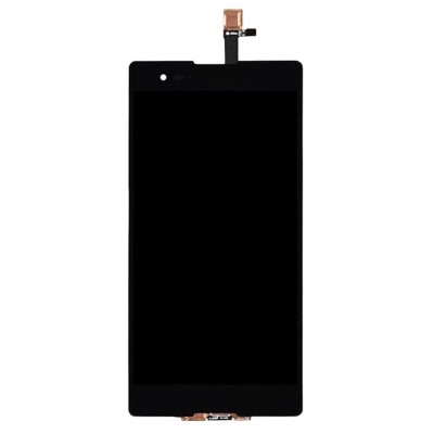 Lcd With Touch Screen For Sony Ericsson Xperia T2 Ultra D5303 White By - Maxbhi Com