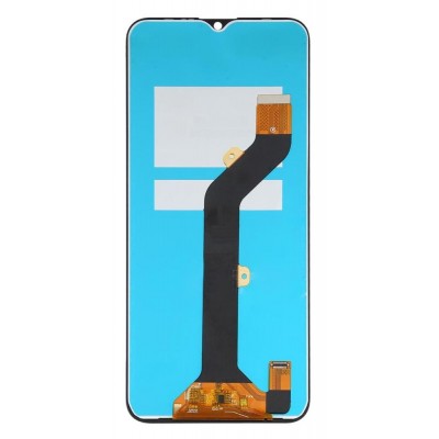 Lcd With Touch Screen For Tecno Spark 7 Black By - Maxbhi Com