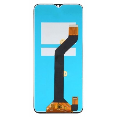 Lcd With Touch Screen For Tecno Spark 8 Black By - Maxbhi Com
