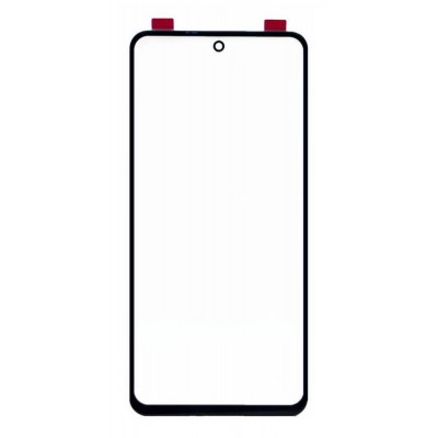 Replacement Front Glass For Xiaomi Poco X3 Pro Black By - Maxbhi Com