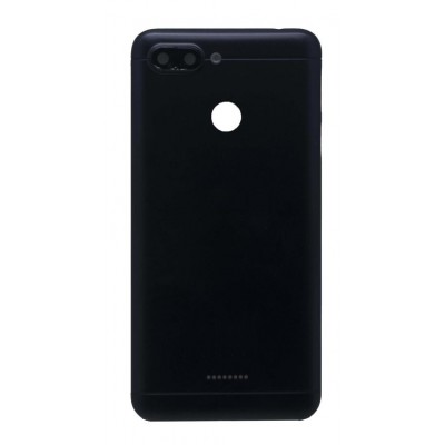 Back Panel Cover For Xiaomi Redmi 6 Black - Maxbhi Com