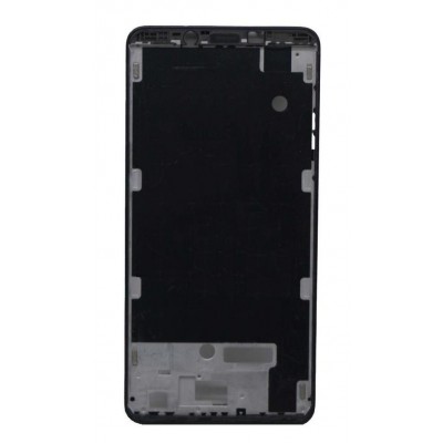 Lcd Frame Middle Chassis For Nokia 3 1 Plus Black By - Maxbhi Com