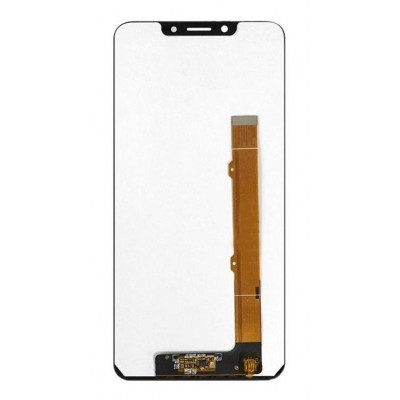 Lcd With Touch Screen For Alcatel 5v White By - Maxbhi Com