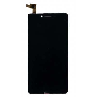 Lcd With Touch Screen For Micromax Canvas 6 Pro Black By - Maxbhi Com