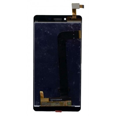 Lcd With Touch Screen For Micromax Canvas 6 Pro Black By - Maxbhi Com