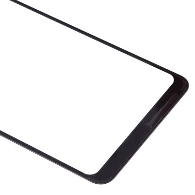 Replacement Front Glass For Meizu V8 Black By - Maxbhi Com
