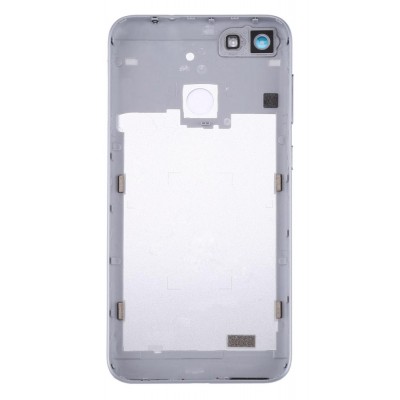 Back Panel Cover For Huawei Y6 Pro 2017 Silver - Maxbhi Com