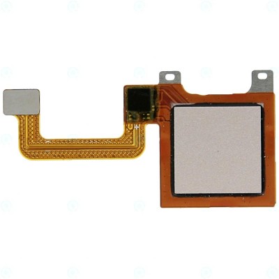 Fingerprint Sensor Flex Cable For Huawei Y6 Pro 2017 Gold By - Maxbhi Com