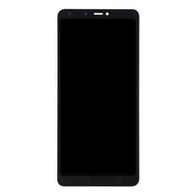 Lcd With Touch Screen For Wiko View Max White By - Maxbhi Com