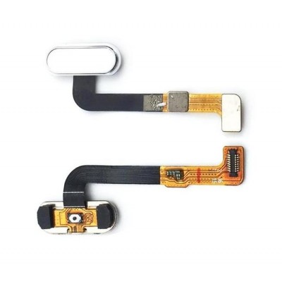 Home Button Complete For Zte Blade V8 White By - Maxbhi Com