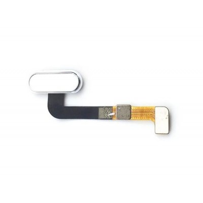 Home Button Complete For Zte Blade V8 White By - Maxbhi Com