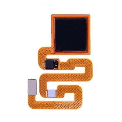 Fingerprint Sensor Flex Cable For Xiaomi Redmi 4x 32gb Black By - Maxbhi Com