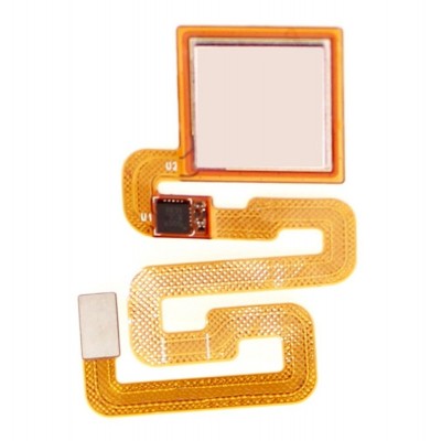 Fingerprint Sensor Flex Cable For Xiaomi Redmi 4x 32gb Pink By - Maxbhi Com