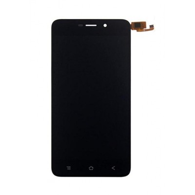 Lcd With Touch Screen For Blackview A10 Black By - Maxbhi Com