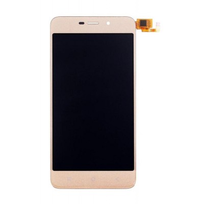 Lcd With Touch Screen For Blackview A10 Gold By - Maxbhi Com