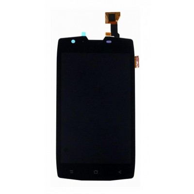 Lcd With Touch Screen For Blackview Bv7000 Silver By - Maxbhi Com