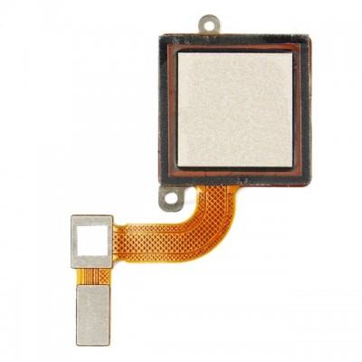 Fingerprint Sensor Flex Cable For Lenovo K6 Note 3gb Ram Gold By - Maxbhi Com