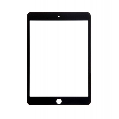 Replacement Front Glass For Apple Ipad 5 Mini Black By - Maxbhi Com