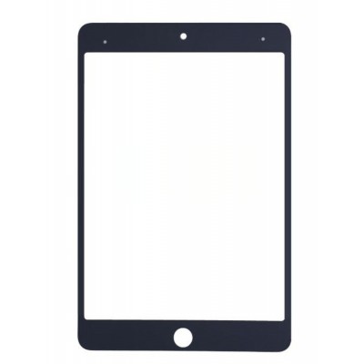 Replacement Front Glass For Apple Ipad 5 Mini Black By - Maxbhi Com