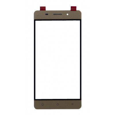 Replacement Front Glass For Gionee M5 Lite Gold By - Maxbhi Com