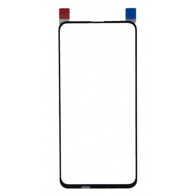 Replacement Front Glass For Huawei Y9 Prime 2019 Black By - Maxbhi Com