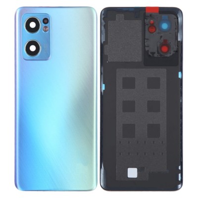 Back Panel Cover For Oppo Reno7 5g Blue - Maxbhi Com