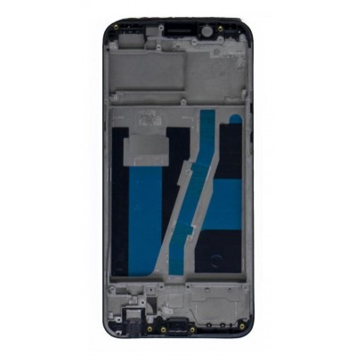 Lcd Frame Middle Chassis For Oppo A83 Black By - Maxbhi Com