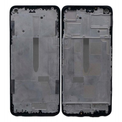 Lcd Frame Middle Chassis For Realme 9 Problack By - Maxbhi Com