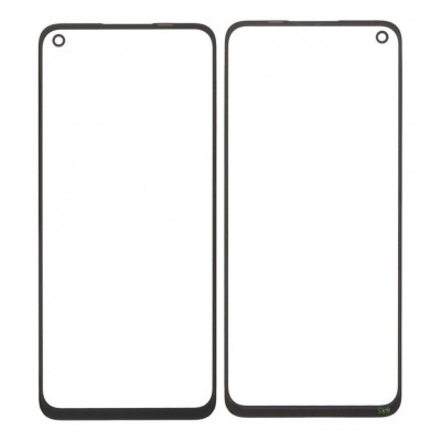 Replacement Front Glass For Realme 9 Problack By - Maxbhi Com