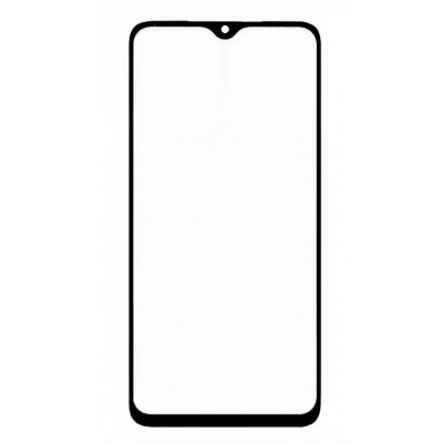 Replacement Front Glass For Xiaomi Poco M3 Black By - Maxbhi Com