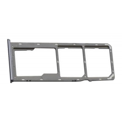 Sim Card Holder Tray For Oppo A15s Silver - Maxbhi Com
