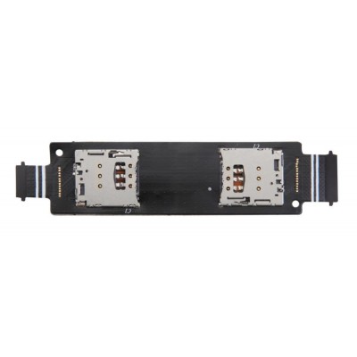 Sim Connector Flex Cable For Asus Zenfone 5 By - Maxbhi Com