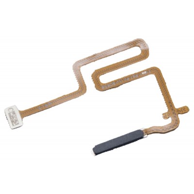 Fingerprint Sensor Flex Cable For Realme 9i Black By - Maxbhi Com