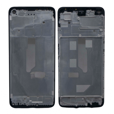 Lcd Frame Middle Chassis For Realme 9i Black By - Maxbhi Com