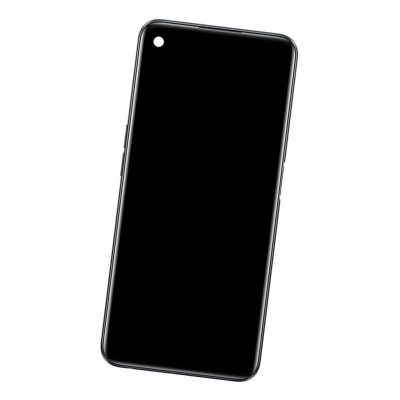 Lcd Frame Middle Chassis For Realme 9i Blue By - Maxbhi Com