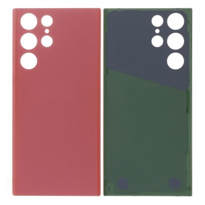 Back Panel Cover For Samsung Galaxy S22 Ultra 5g Red - Maxbhi Com