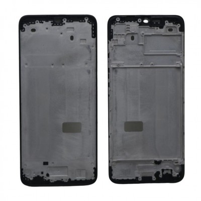 Lcd Frame Middle Chassis For Oppo A16k Black By - Maxbhi Com