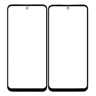 Replacement Front Glass For Motorola Moto G71 5g White By - Maxbhi Com